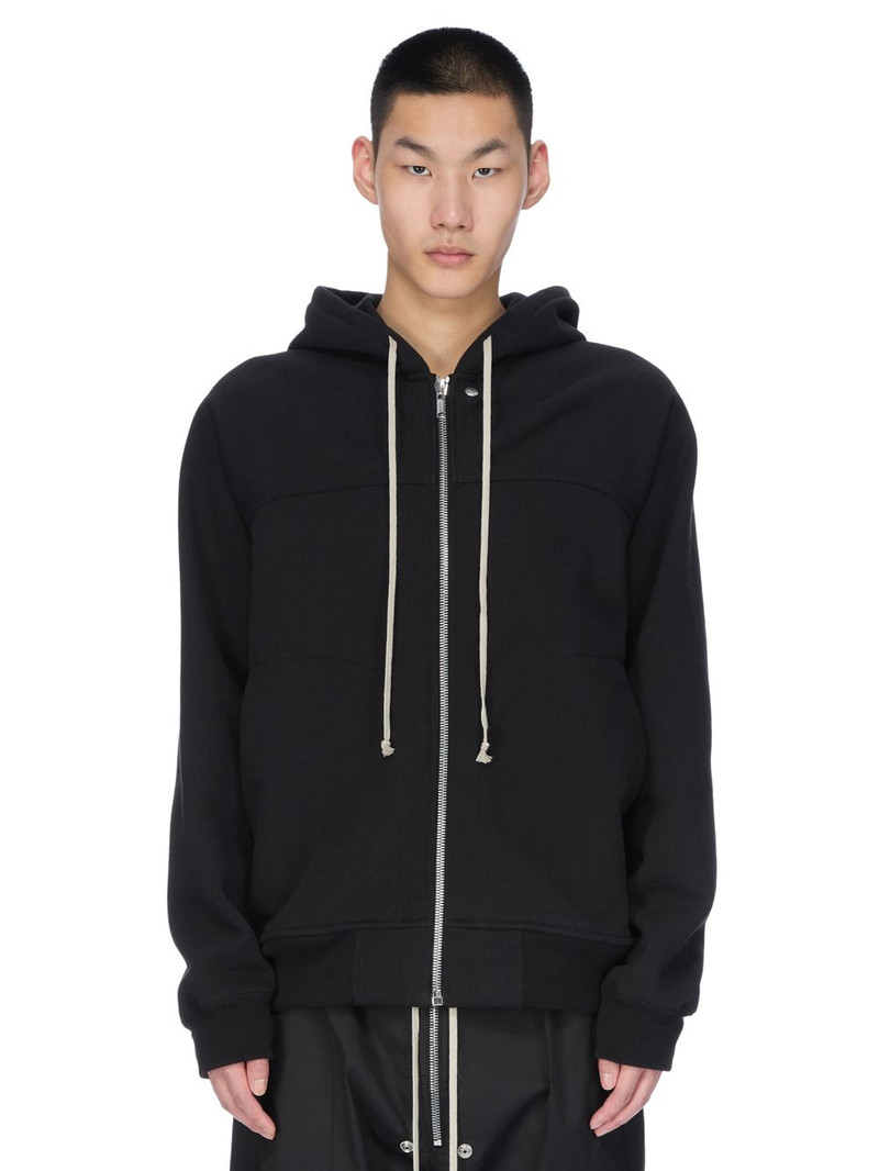 Rick Owens Terry Jersey Windbreaker Black - 1