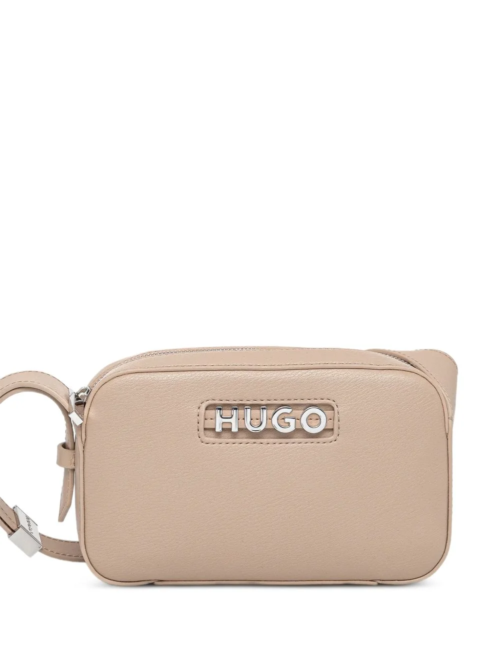 logo-plaque cross body bag - 1