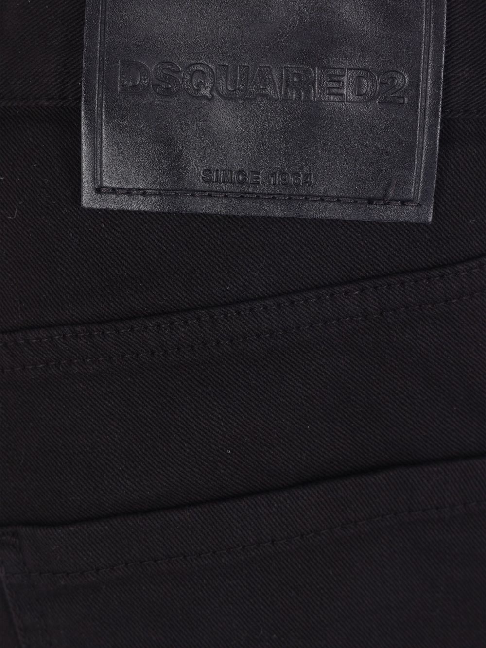 logo-plaque jeans - 4