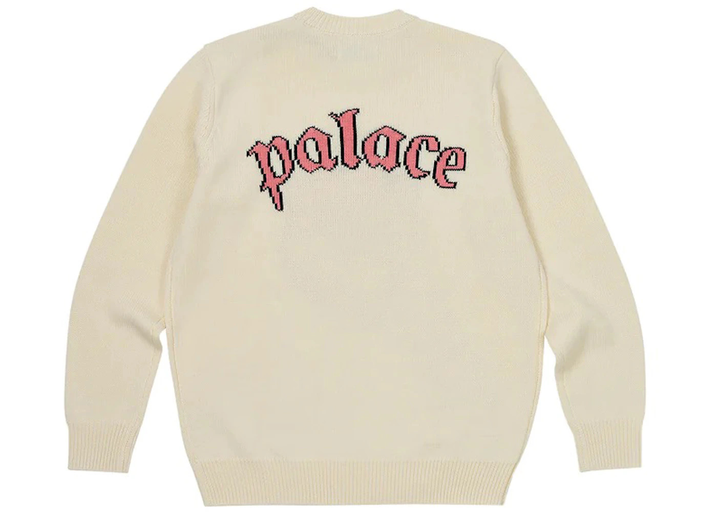 Palace x Spitfire Knit Cream - 2