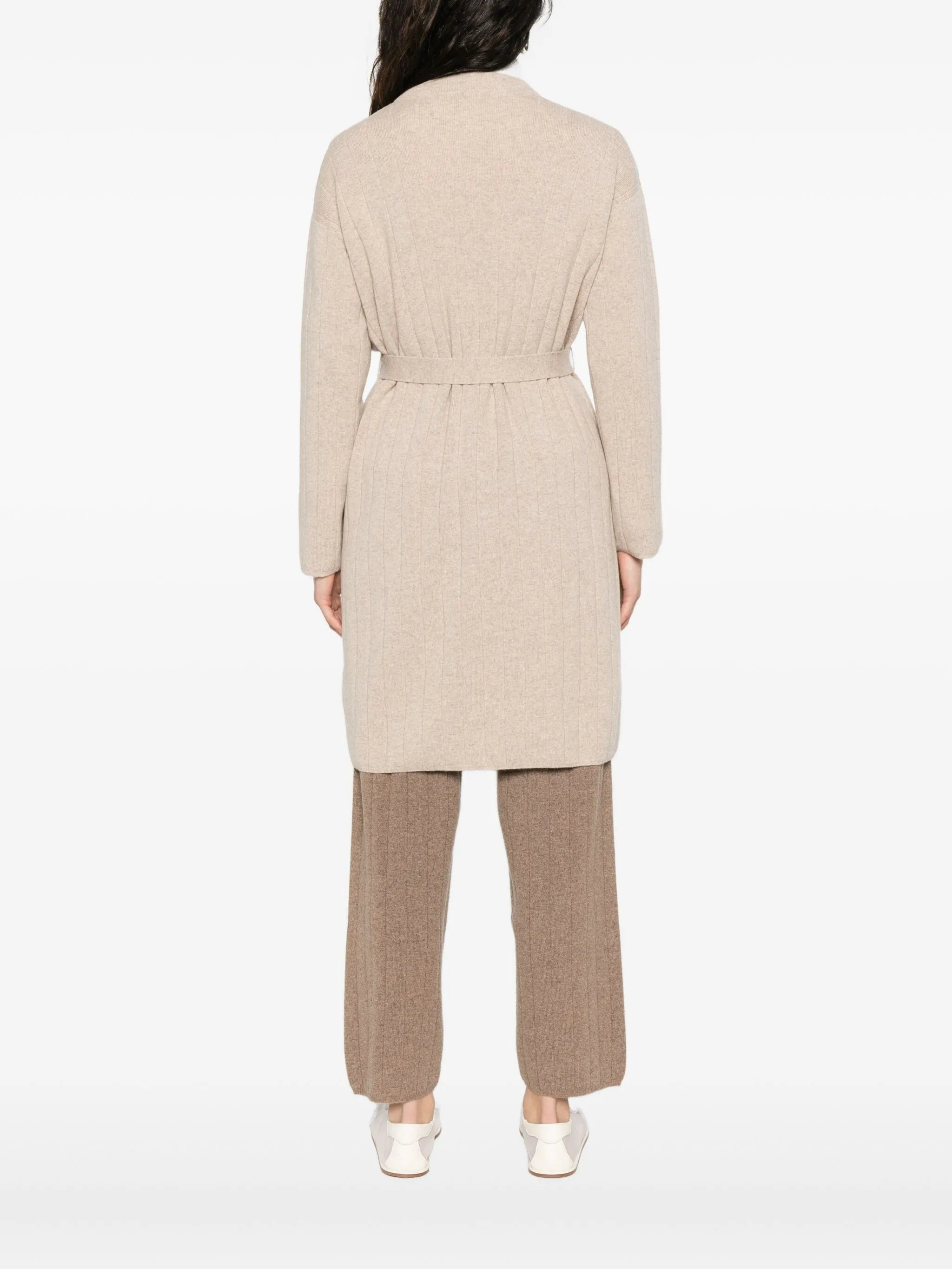 Max Mara Ribbed Belted Cardigan - 4