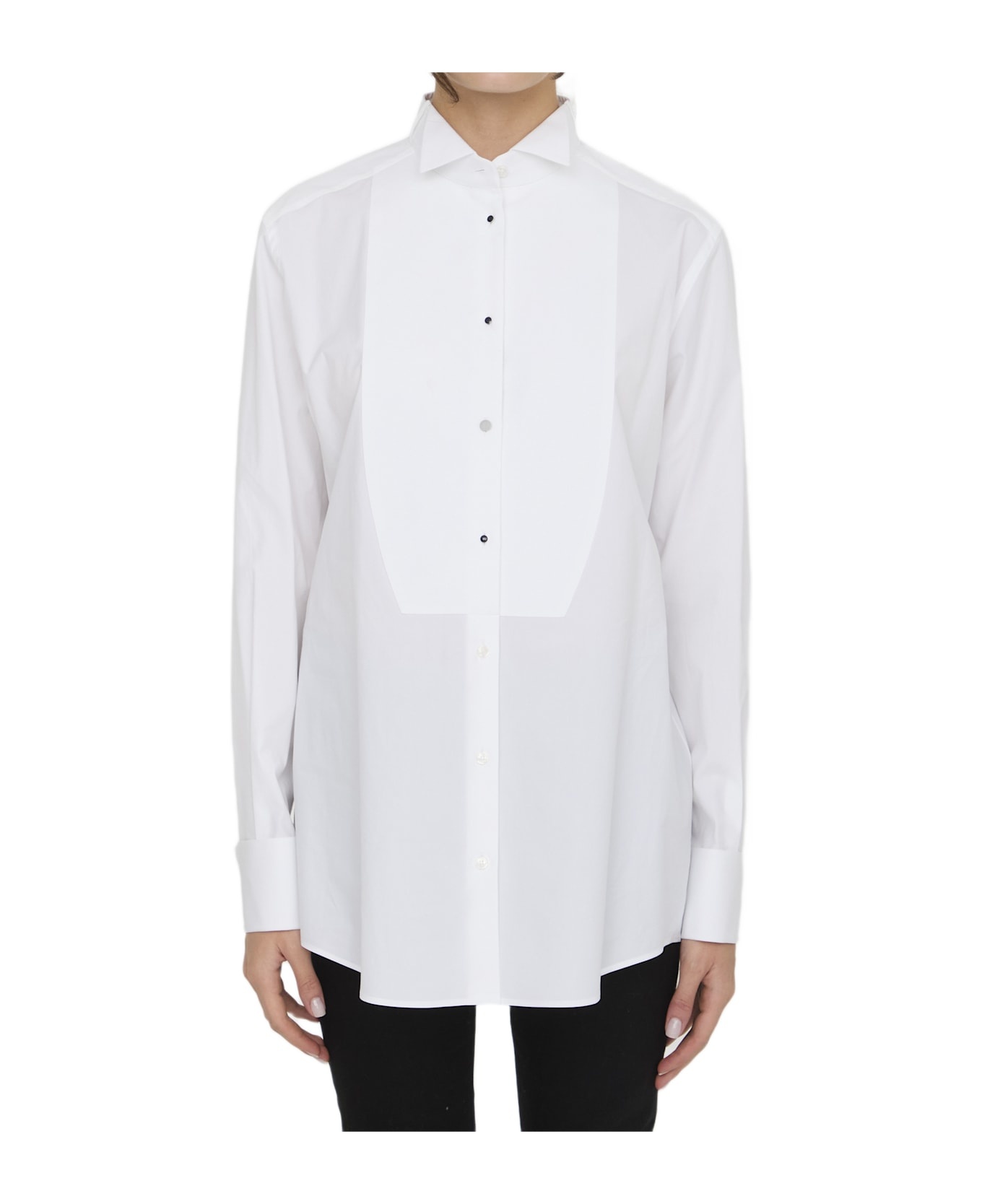 Cotton Poplin Shirt - 1