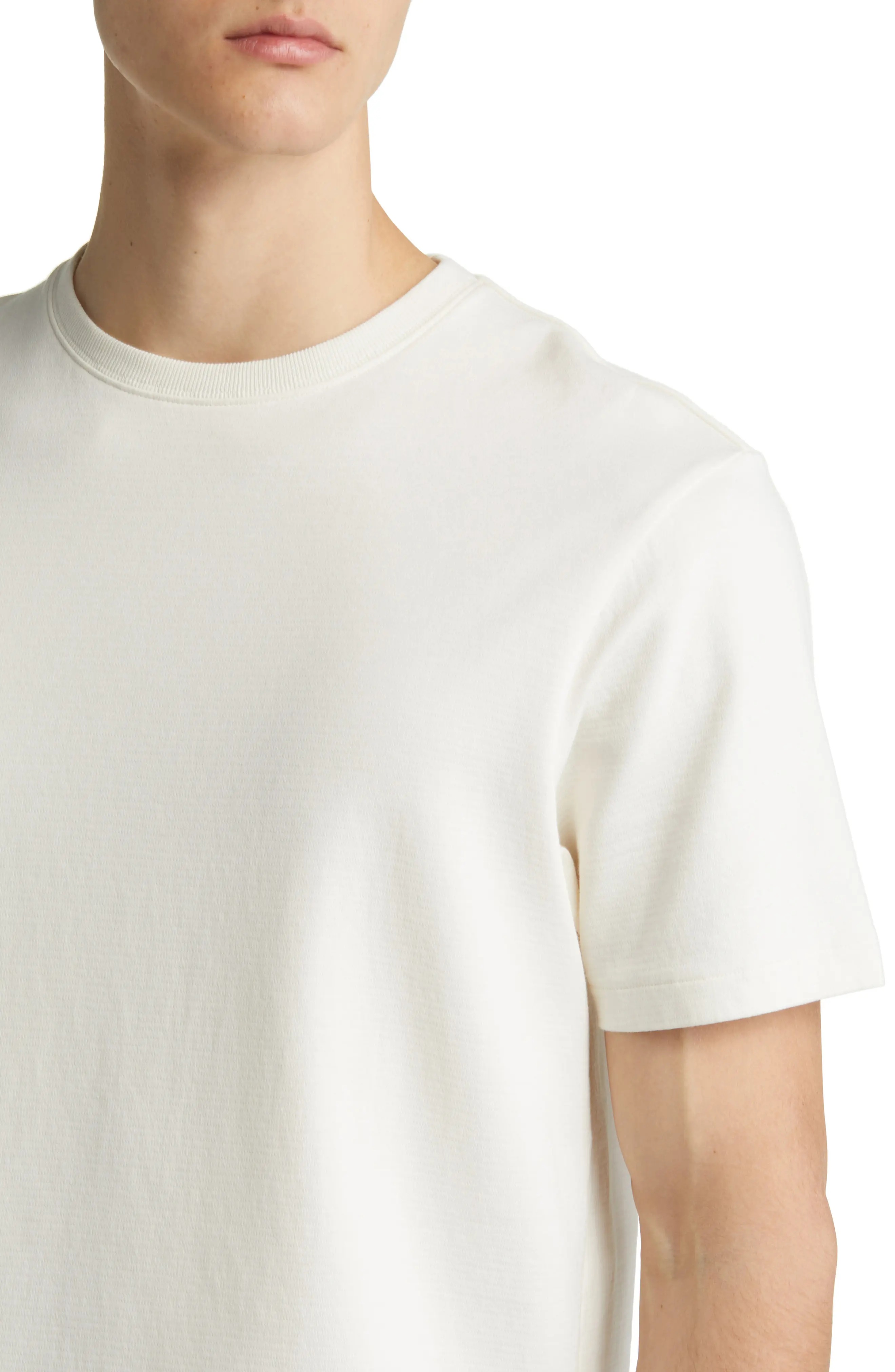 Duo Fold Cotton T-Shirt - 4
