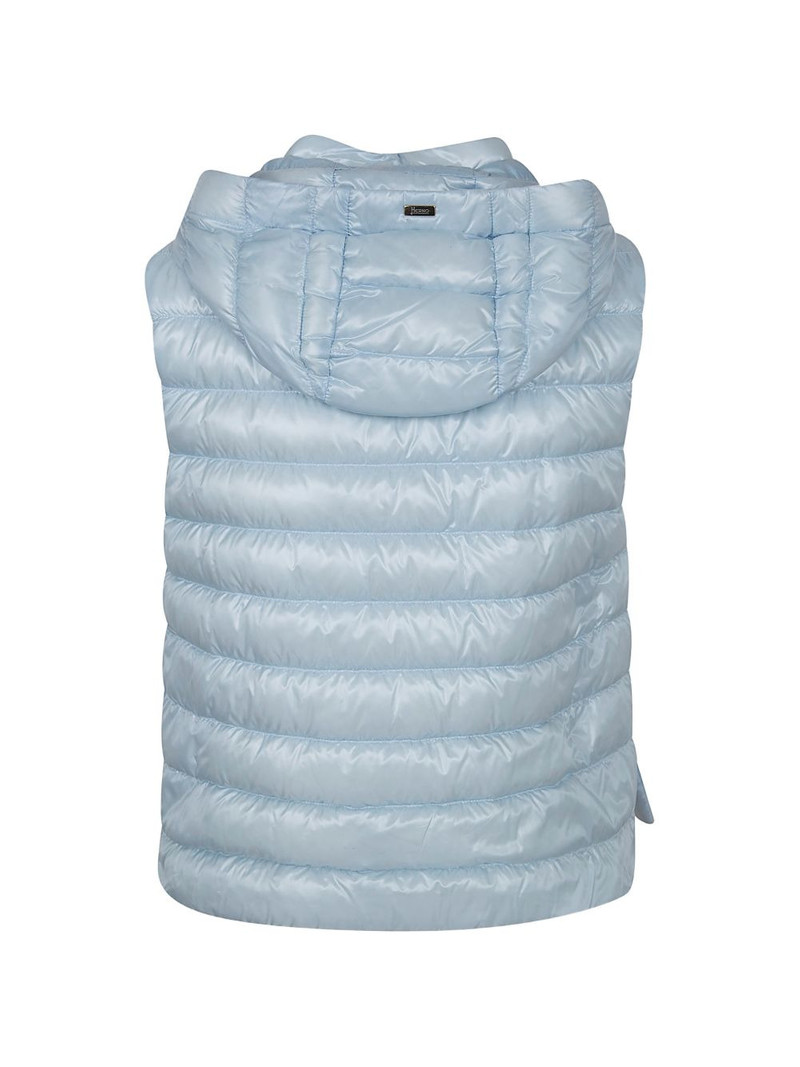 Herno hooded padded gilet outlook