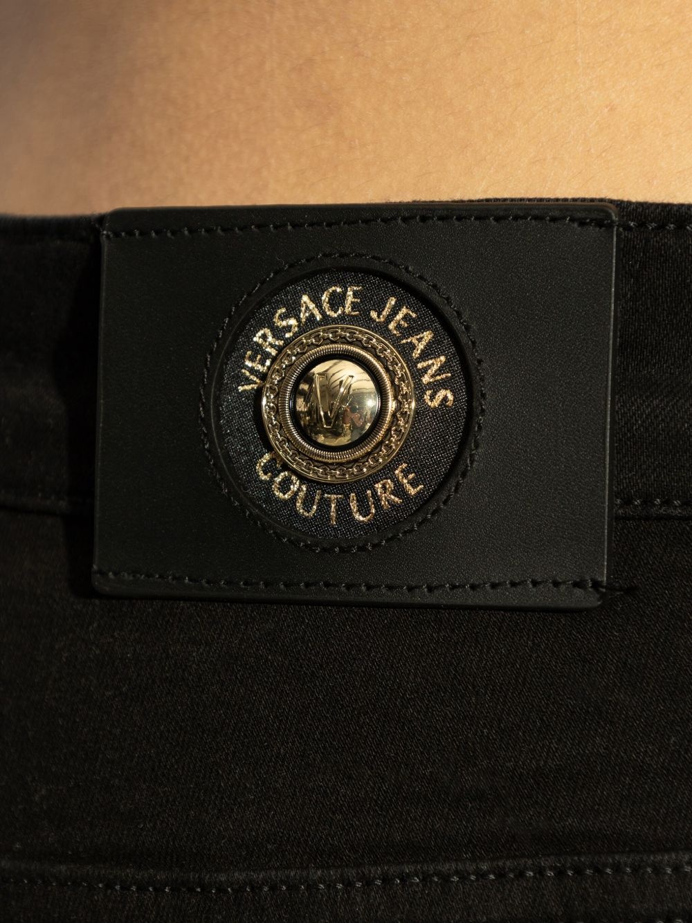 logo-patch jeans - 5
