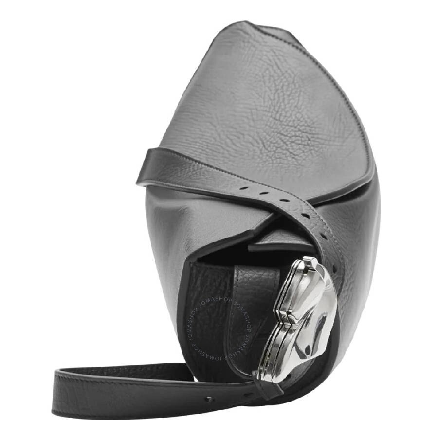 Burberry Adjustable Shoulder Strap Leather Bag - 3