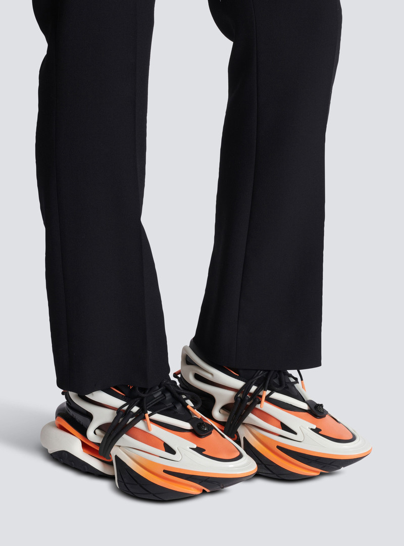 Unicorn trainers in neoprene and leather 9