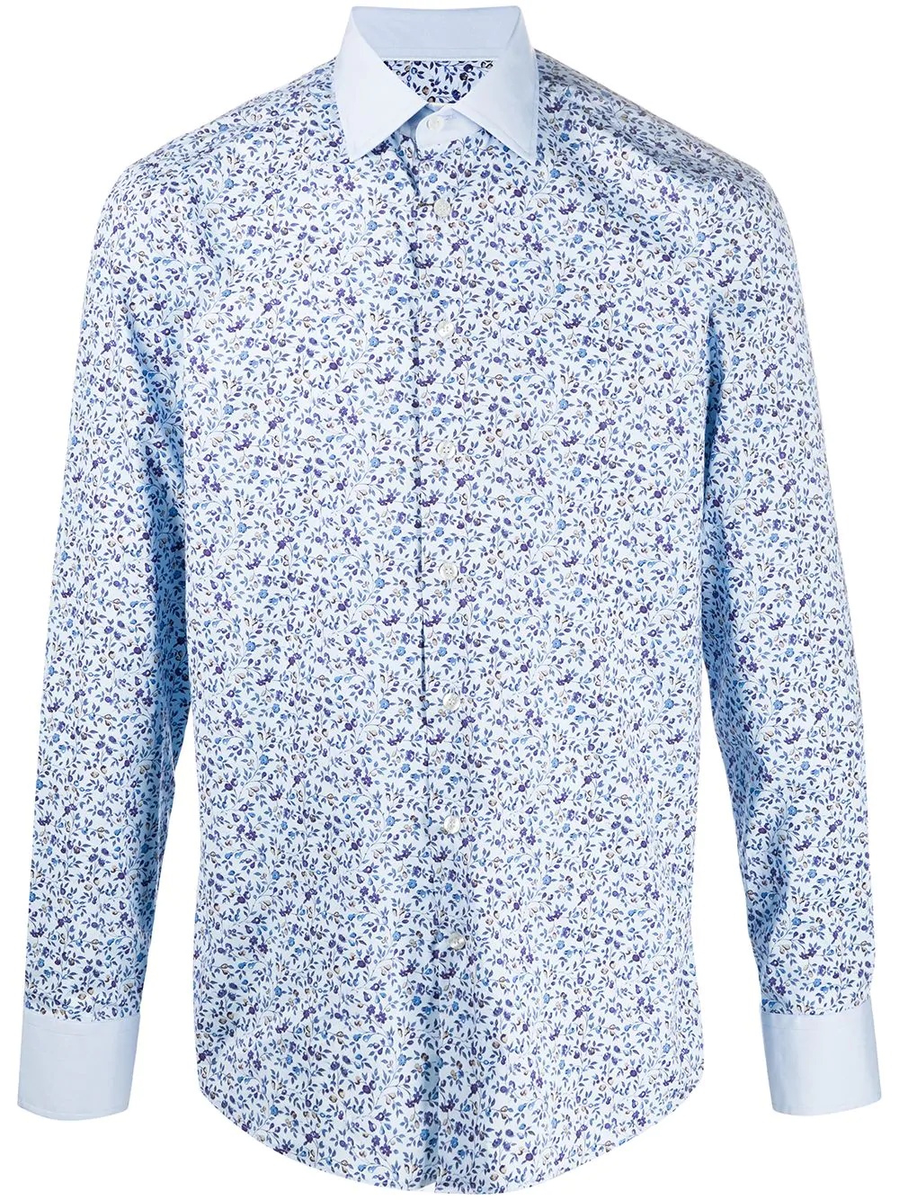 floral print shirt - 1