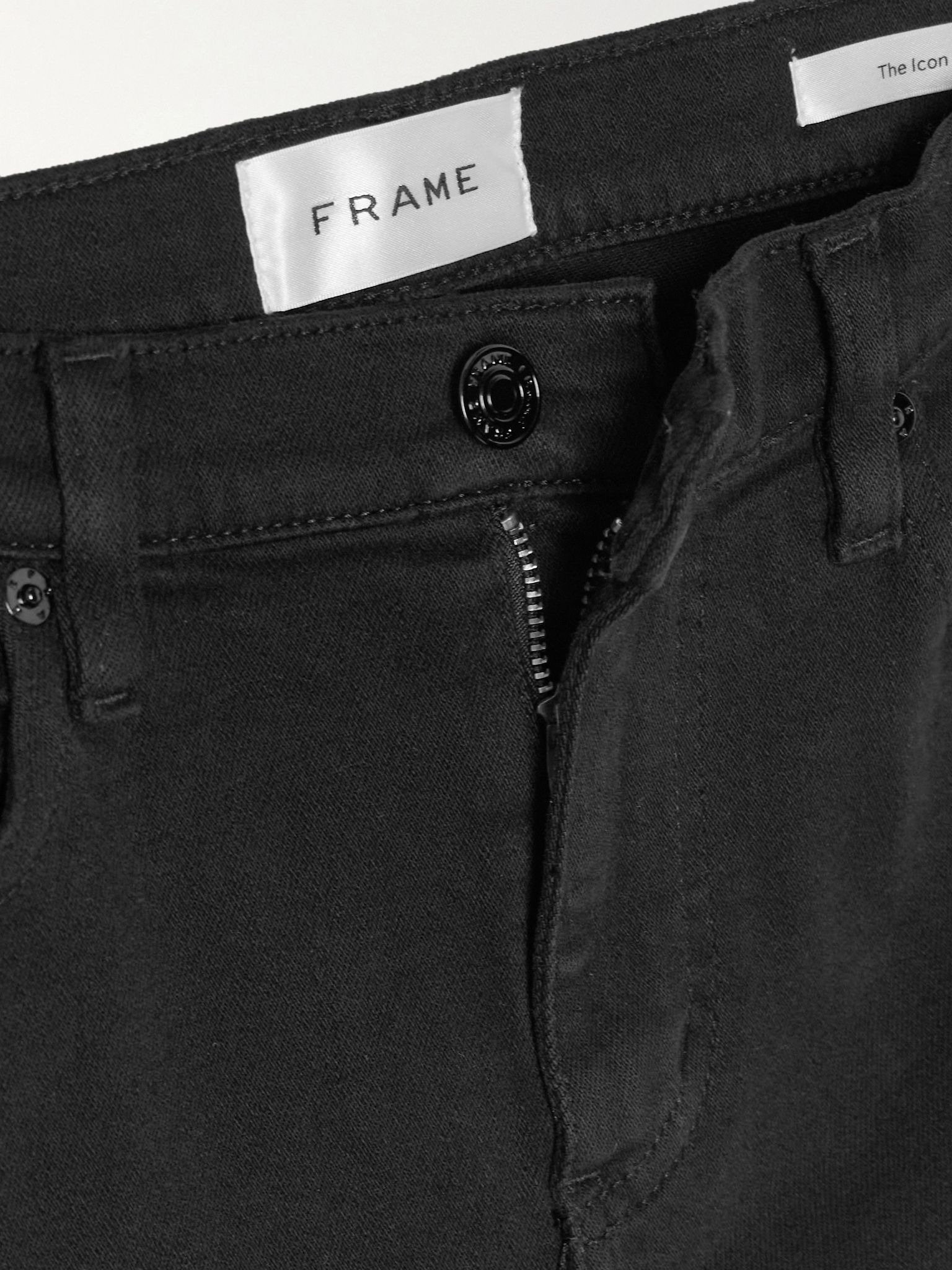 The Icon low-rise bootcut jeans Black - 5