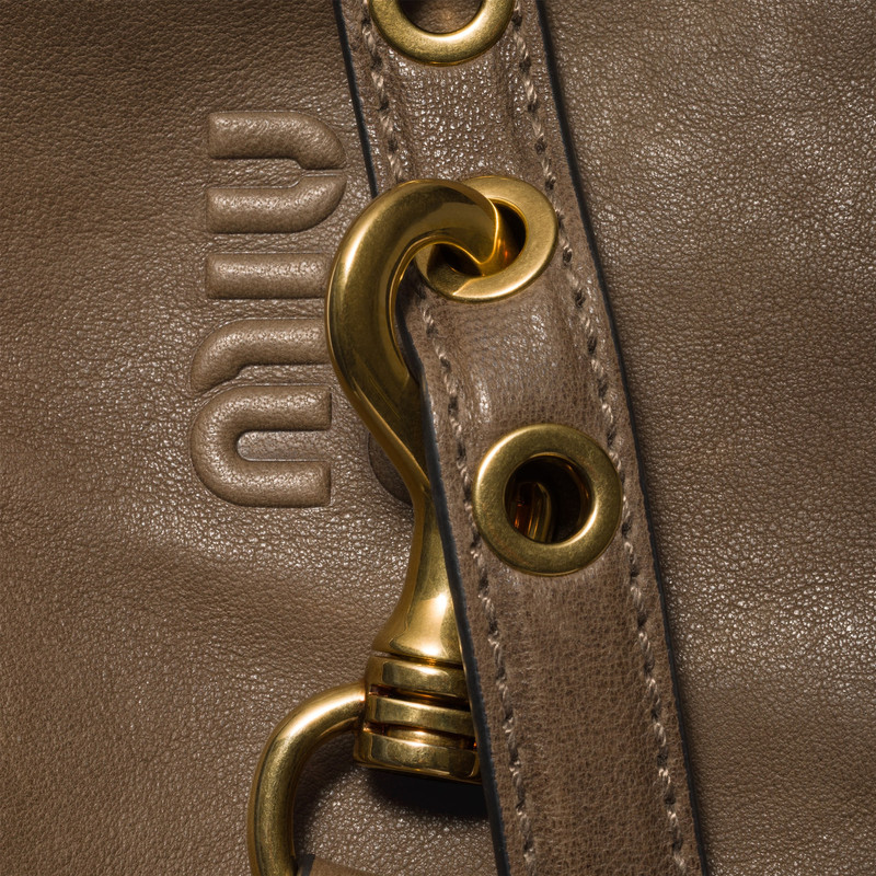 Aventure nappa leather bucket bag 5