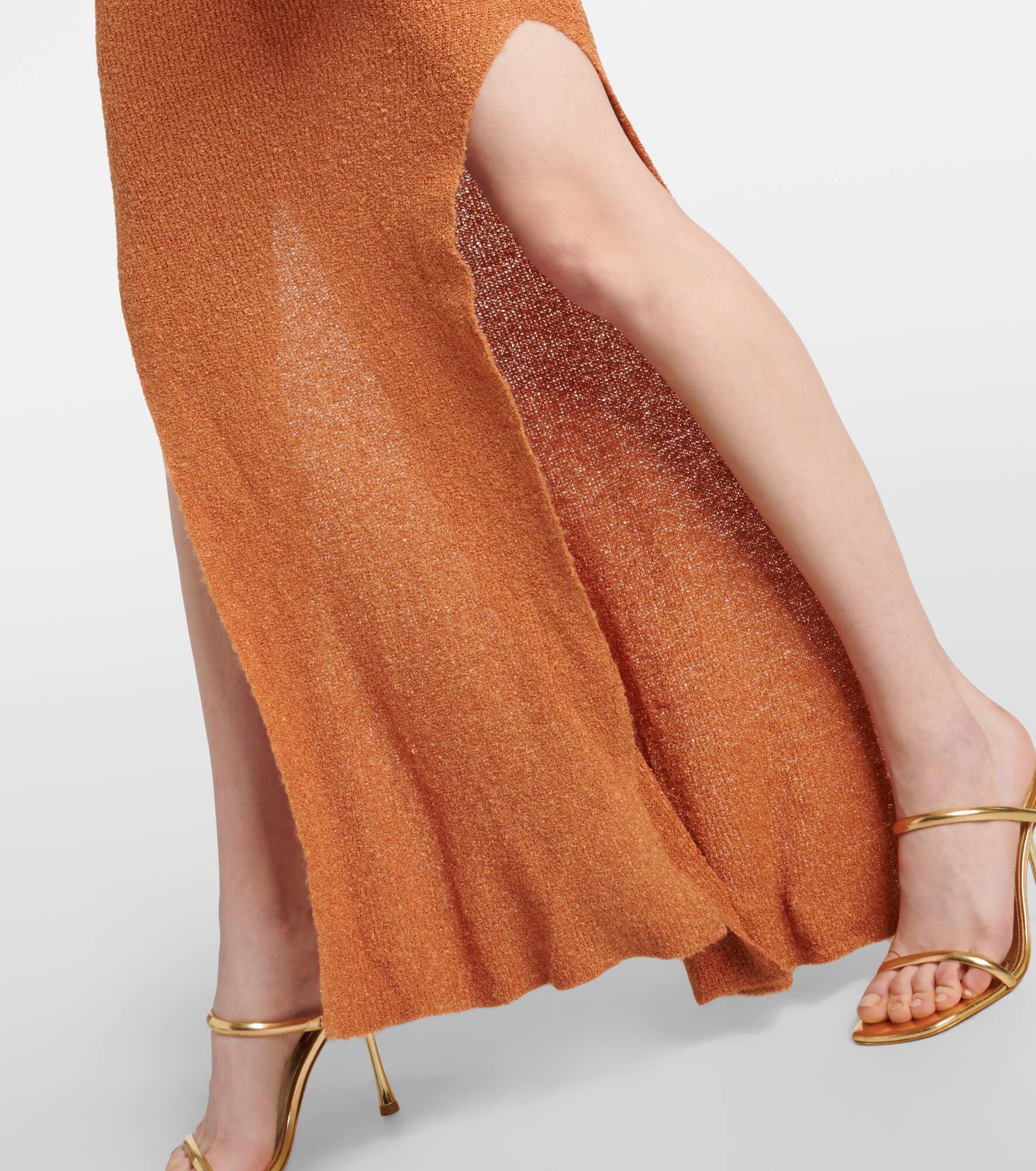 Eyre scarf-detail maxi dress - 5