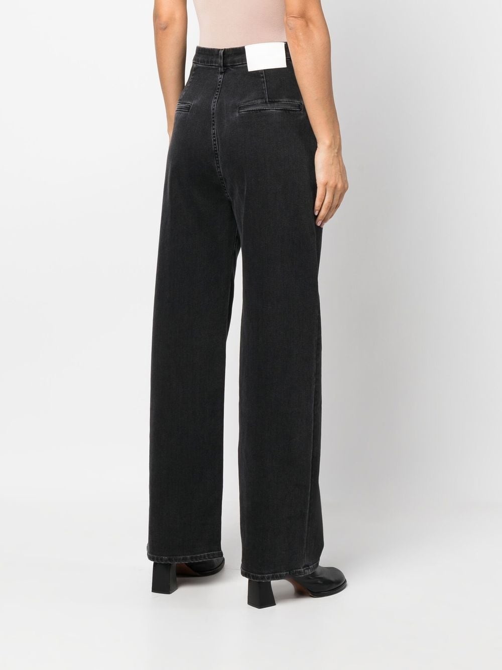 wide-leg jeans - 4