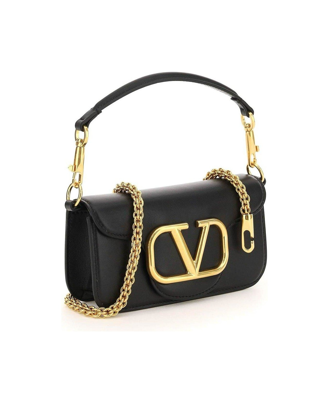 Locò Vlogo Plaque Foldover Top Shoulder Bag - 3