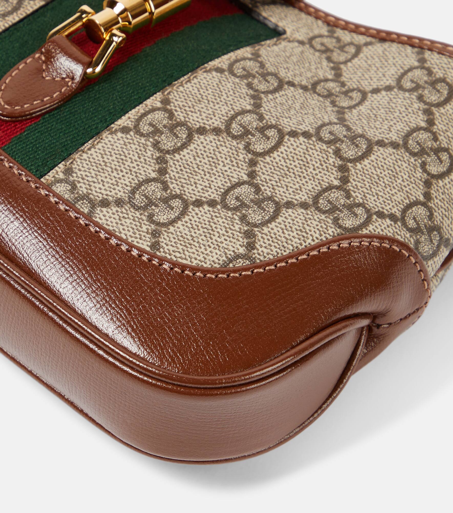 Gucci Jackie 1961 canvas shoulder bag - 6