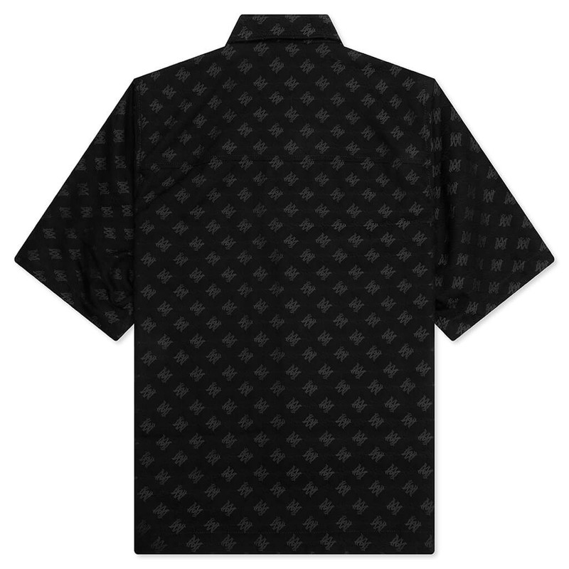 AMIRI MA QUAD JACQUARD SHIRT - BLACK outlook