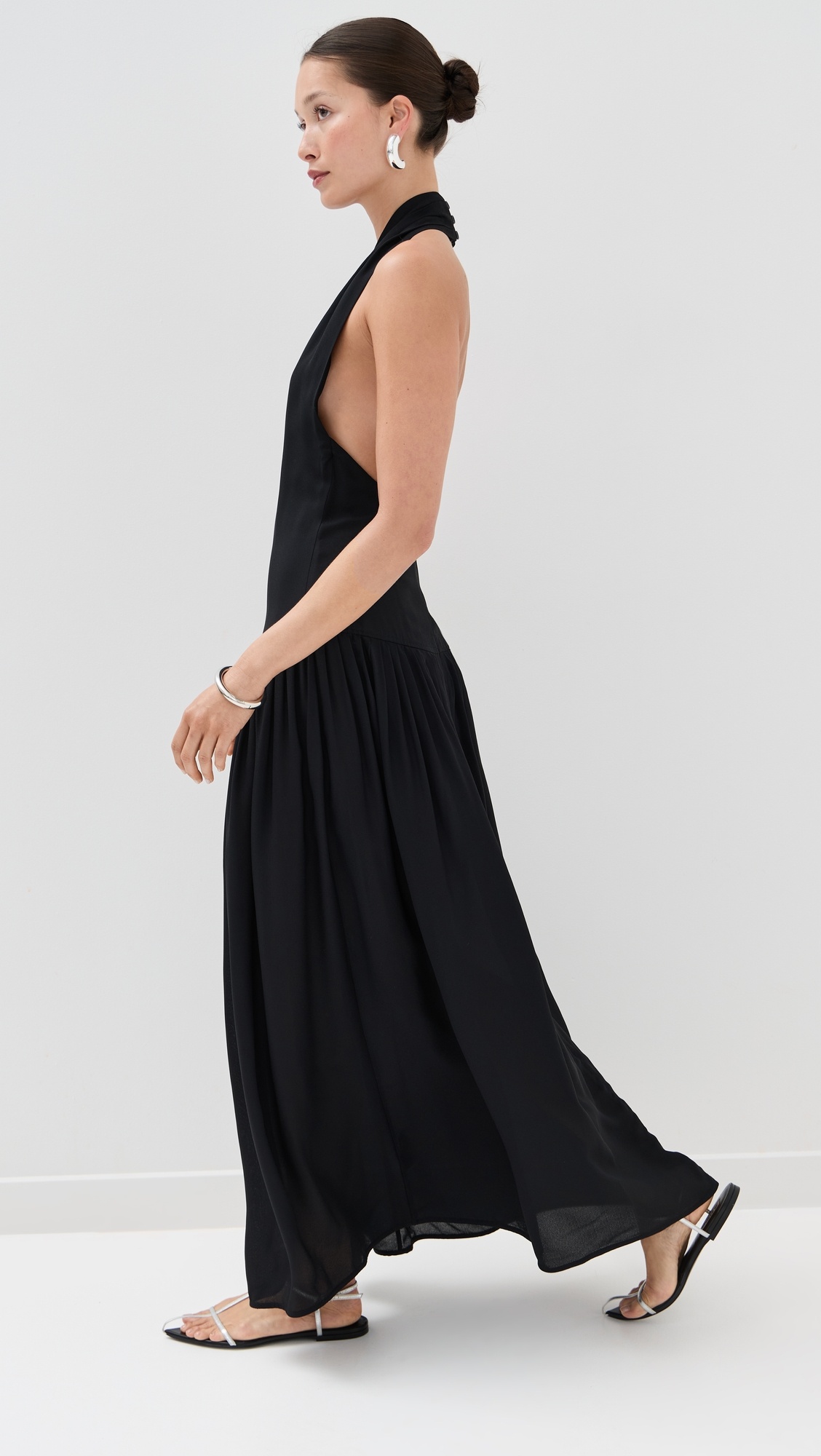 Tala Dress in Viscose Georgette - 4