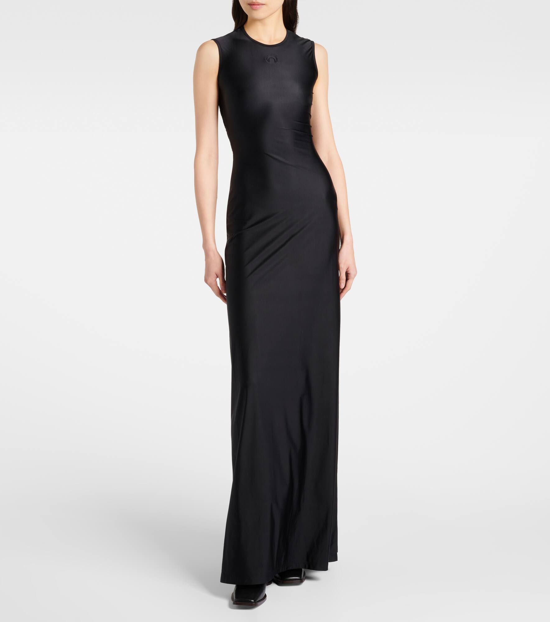 Draped jersey maxi dress - 2