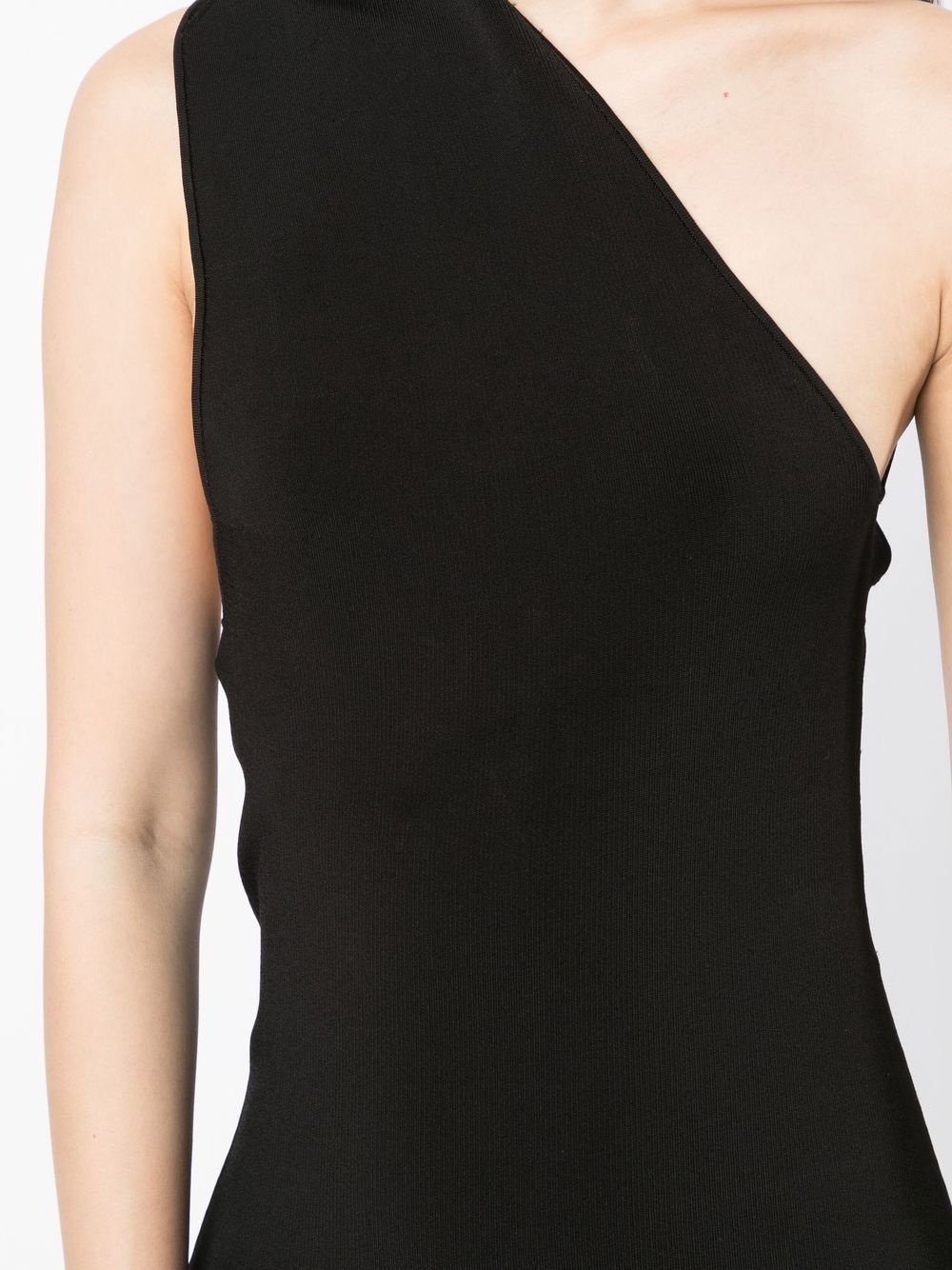 Persephone one-shoulder midi dress - 5
