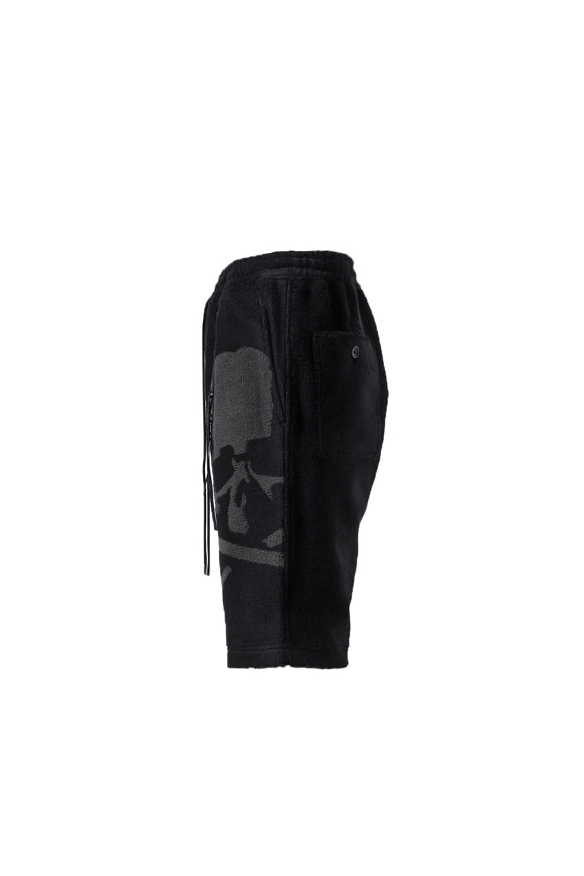 TERRY JACQUARD SHORTS / BLK - 3