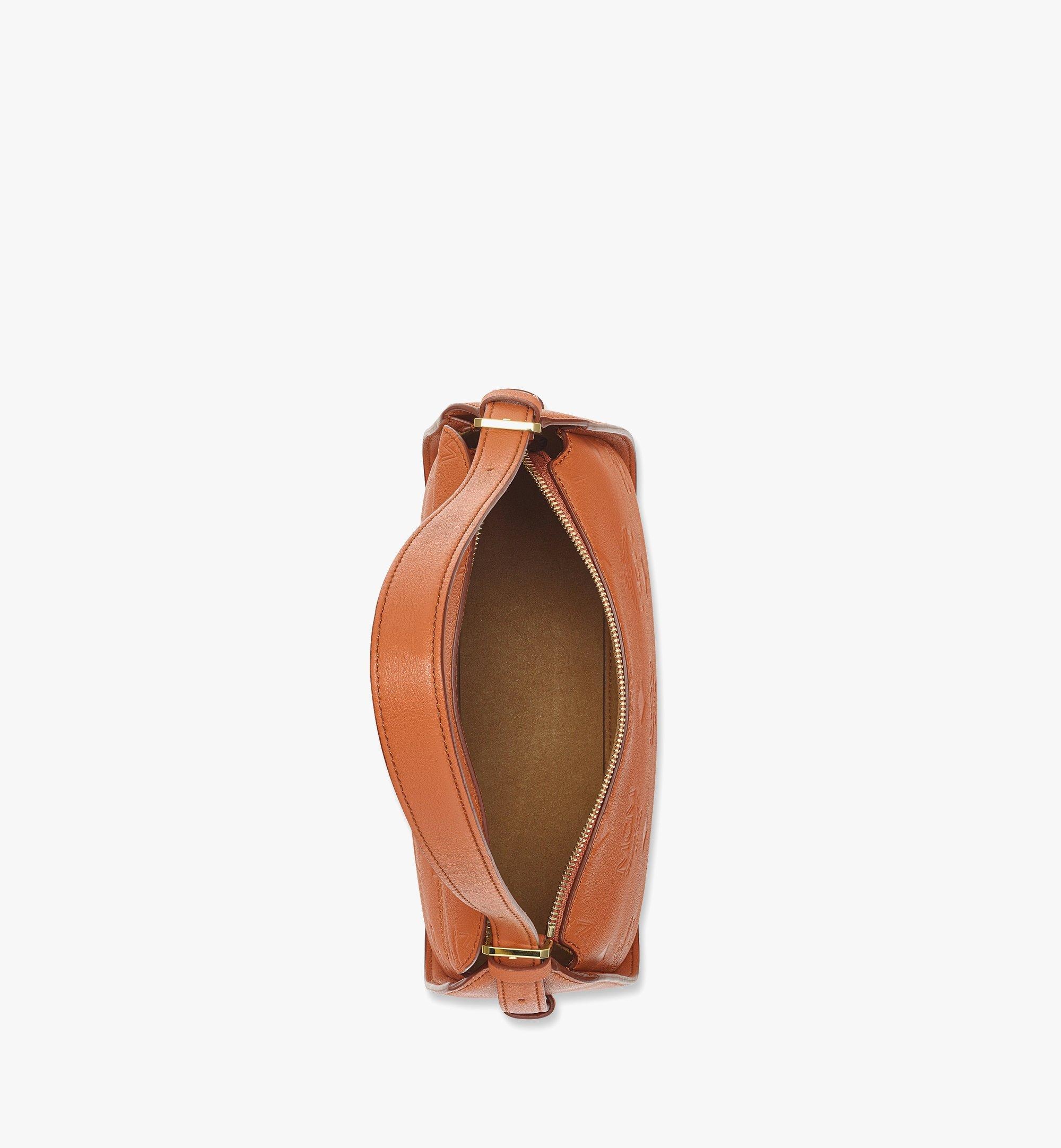 Aren Flap Hobo in Embossed Monogram Leather - 5