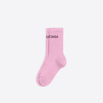 BALENCIAGA Women's Balenciaga Socks in Pink outlook