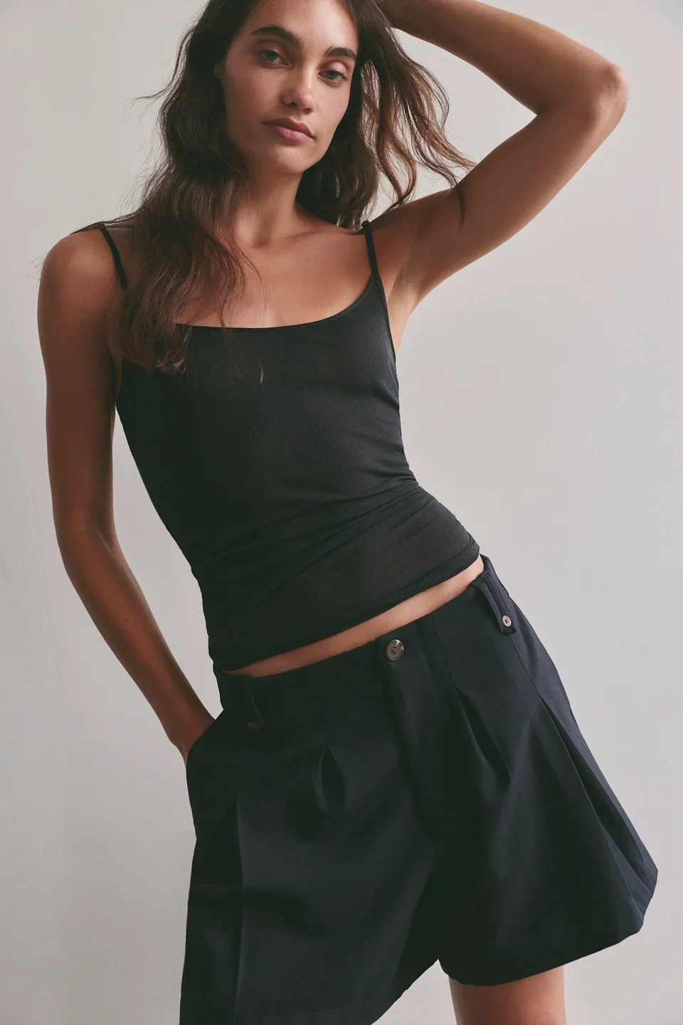 At Bay Trouser Shorts - 1