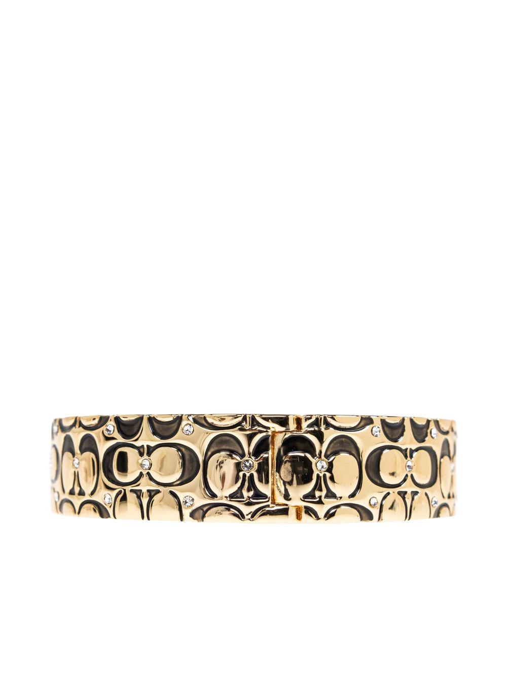 logo-debossed bracelet - 4