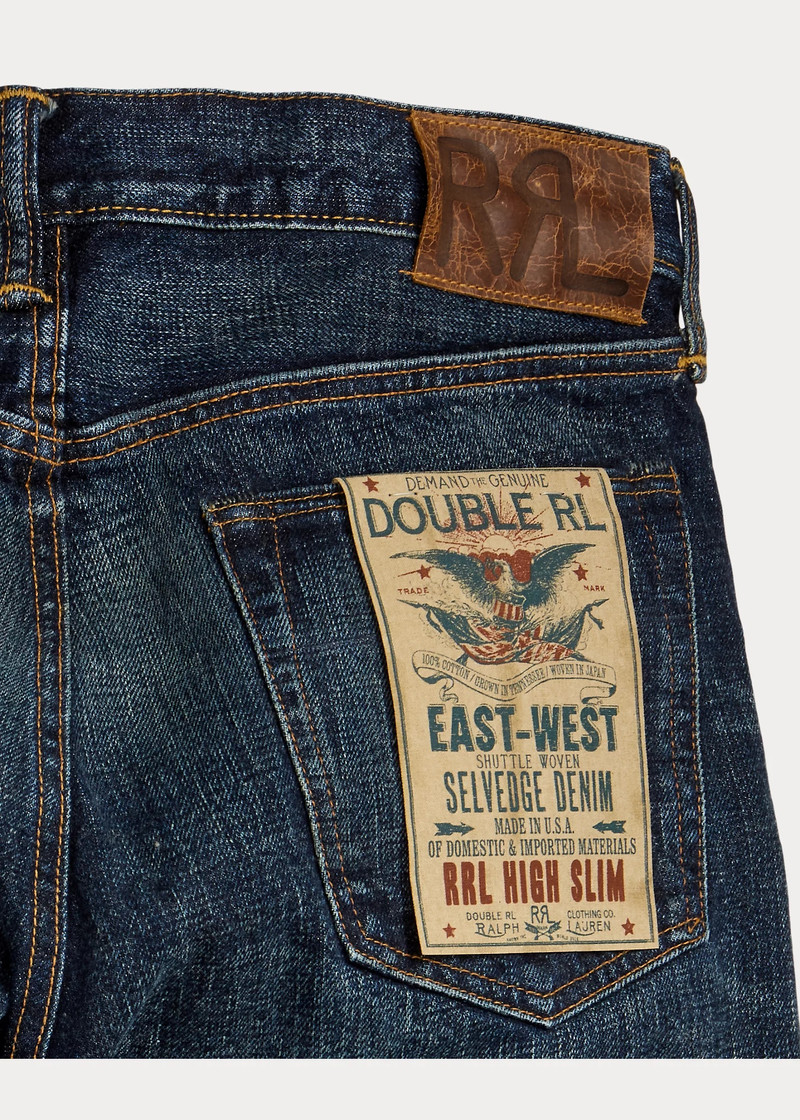 높은 호리 호리한 Bayview Selvedge 장 5