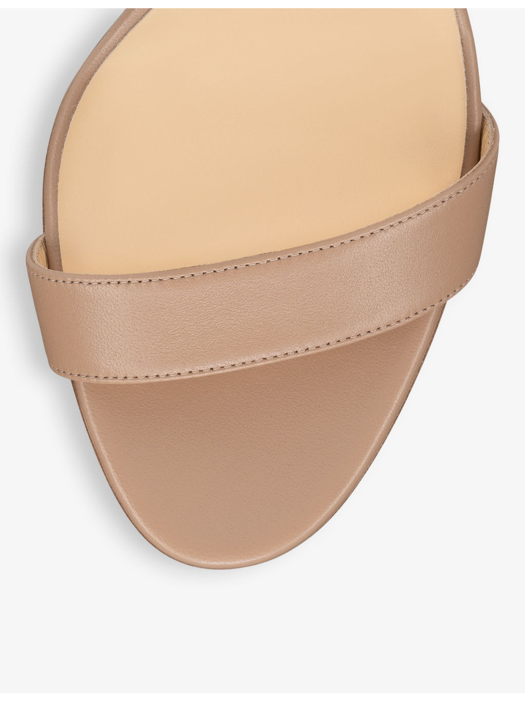 Loubigirl 85 leather heeled sandals - 3