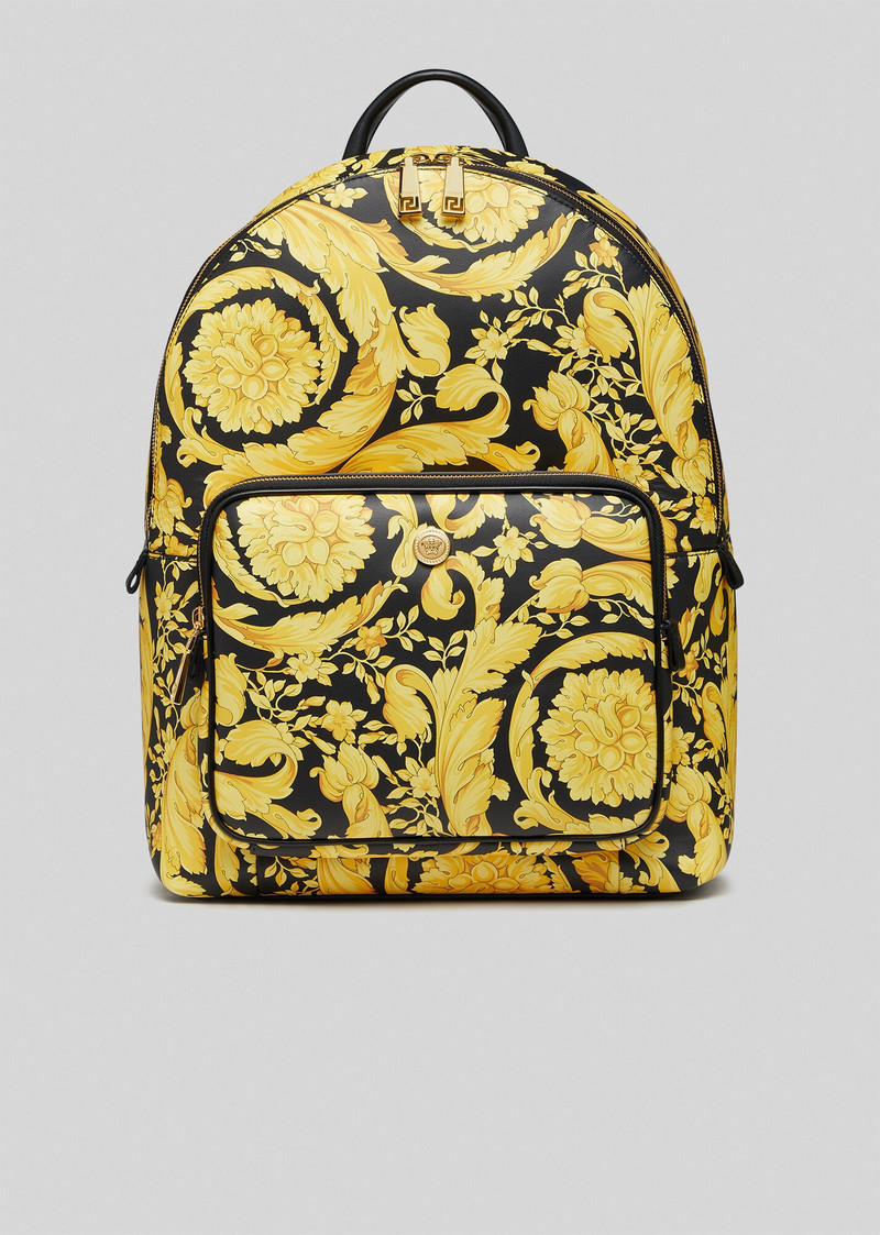 Barocco Leather Backpack 1