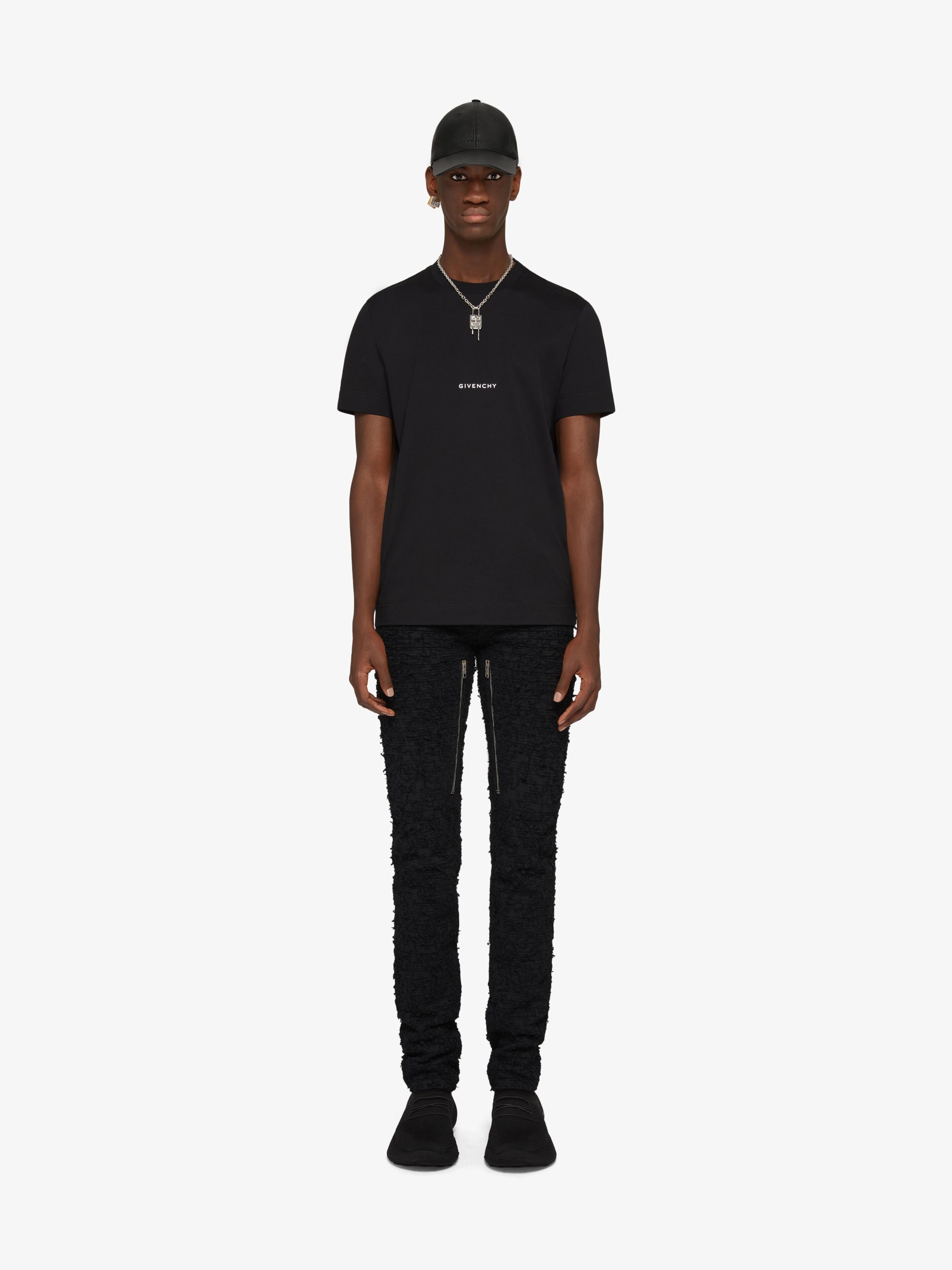 SLIM-FIT GIVENCHY PARIS T-SHIRT IN JERSEY - 2