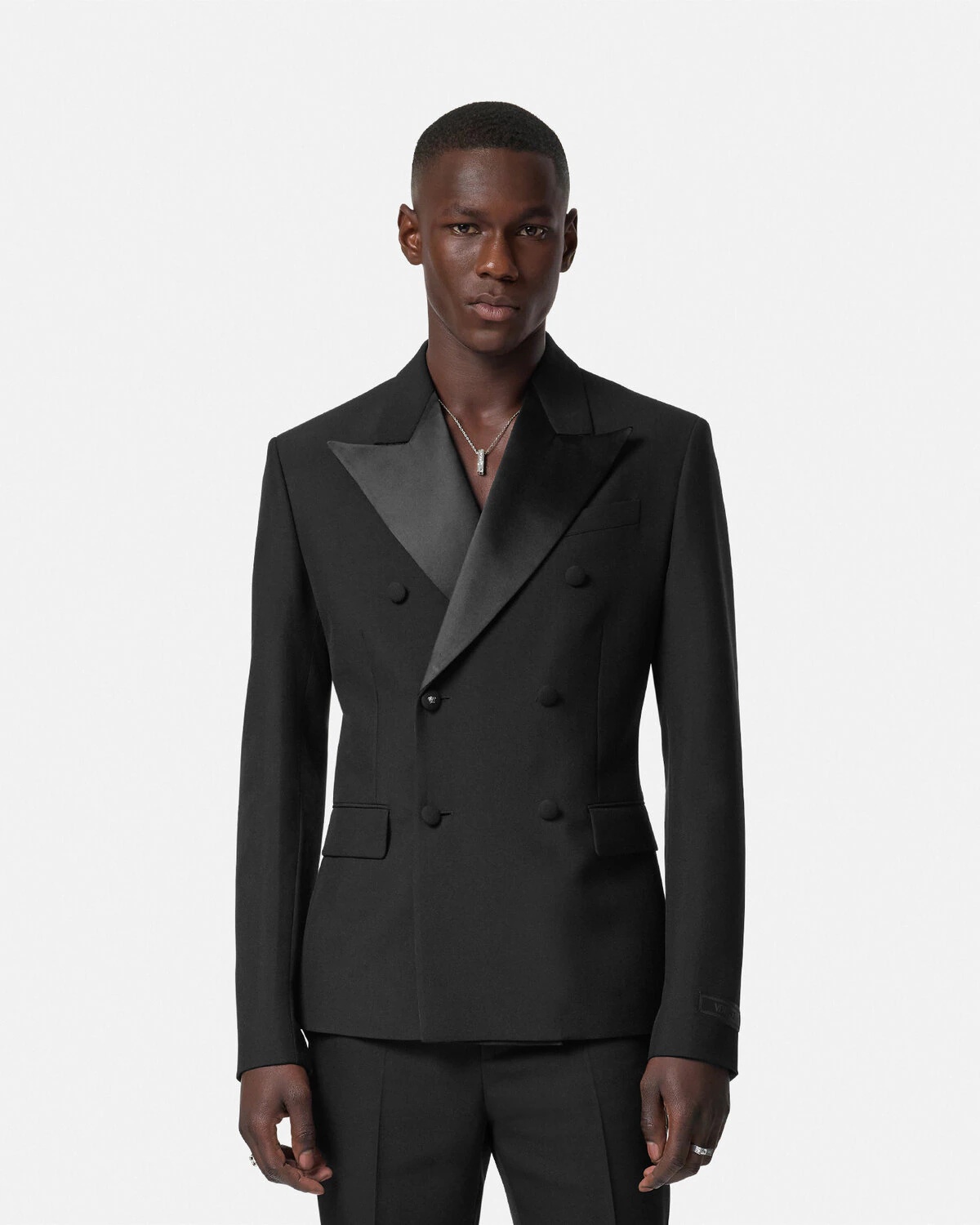 Mohair-Blend Double-Breasted Blazer - 4