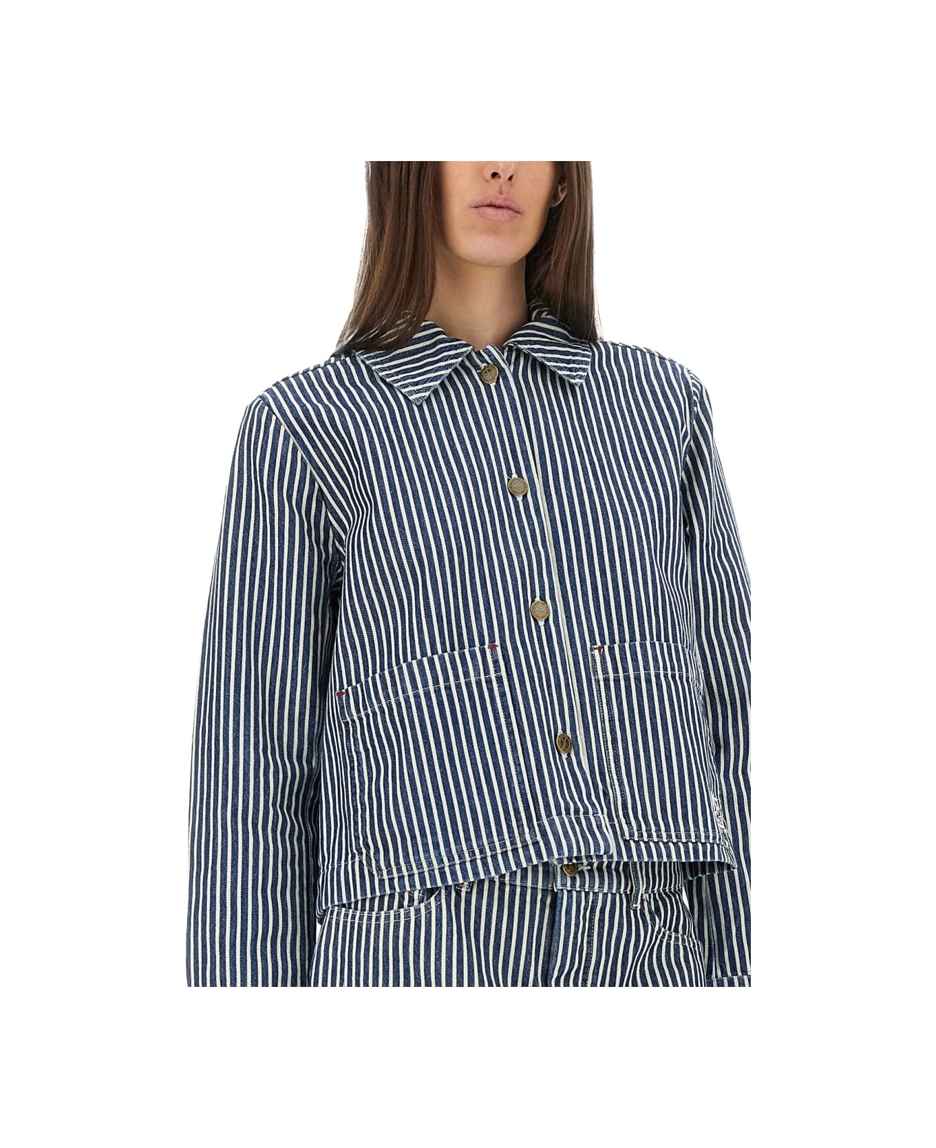 【送料&関税込】A.P.C. frida Jacket A.P.C. Frida Jacket | Blue | FARFETCH