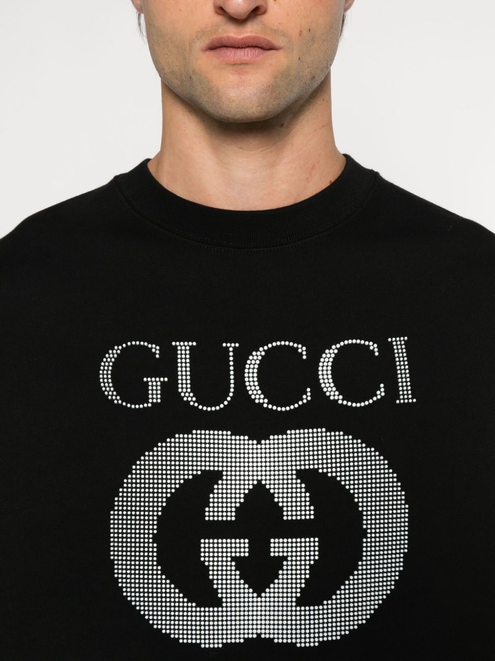 Interlocking G-appliqué sweatshirt - 5