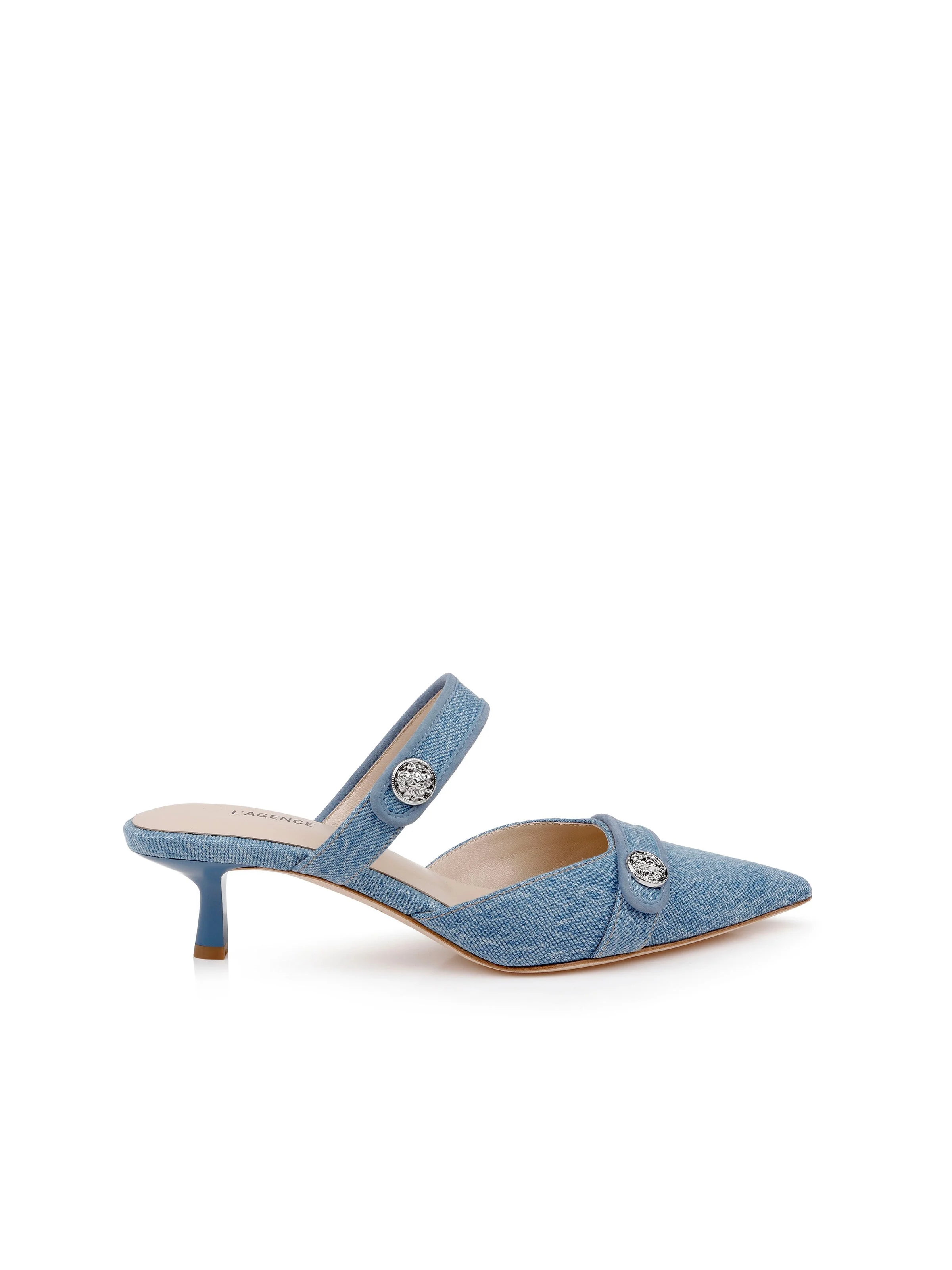 Gilliane Denim Mule - 1
