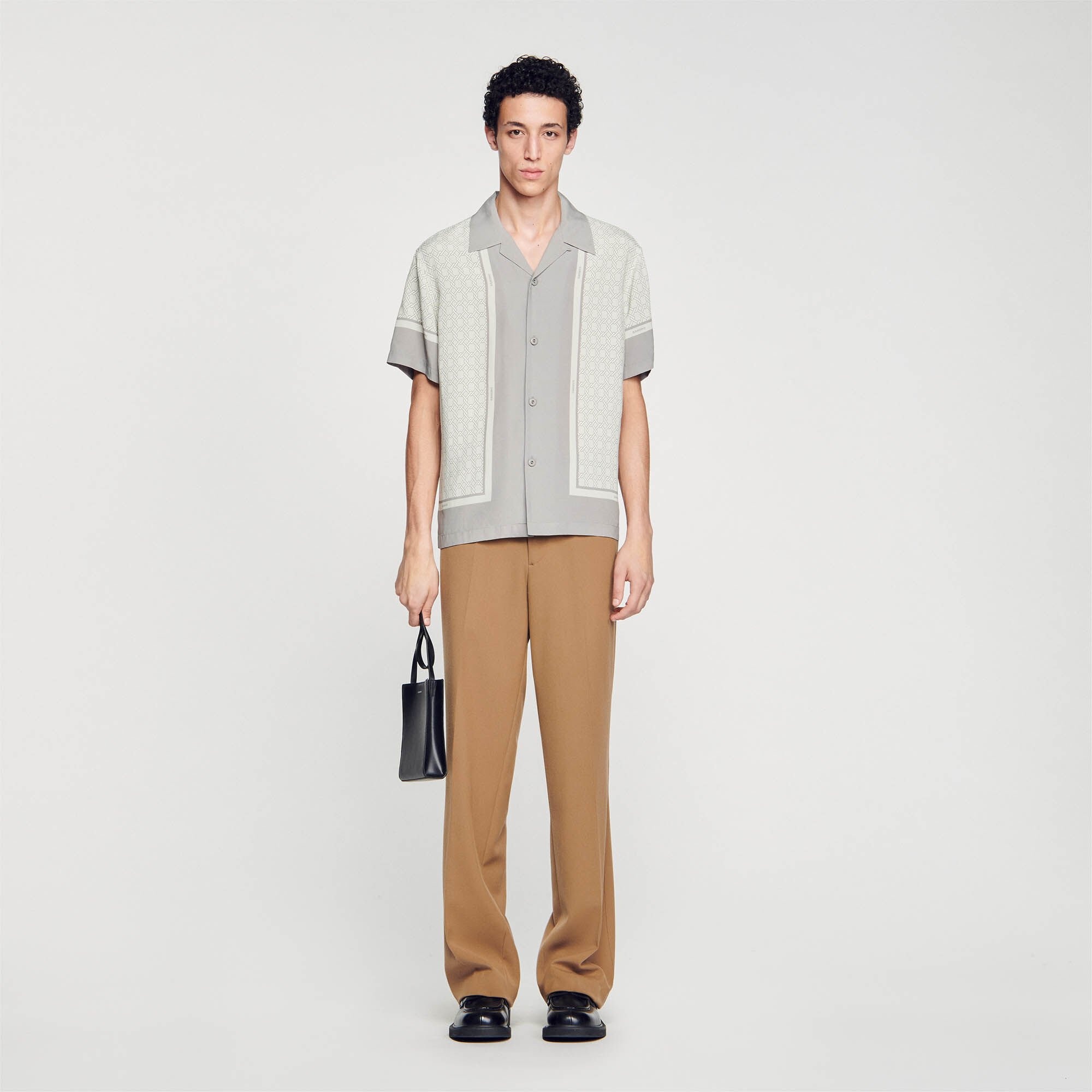 SHORT-SLEEVED PATTERNED SHIRT - 2