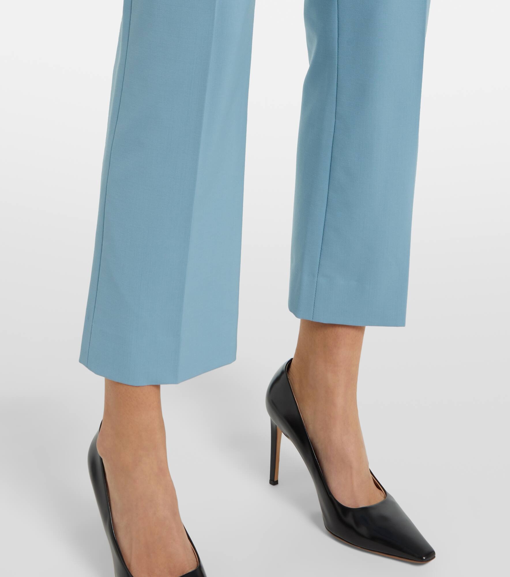 Arte cropped wool-blend slim pants - 5