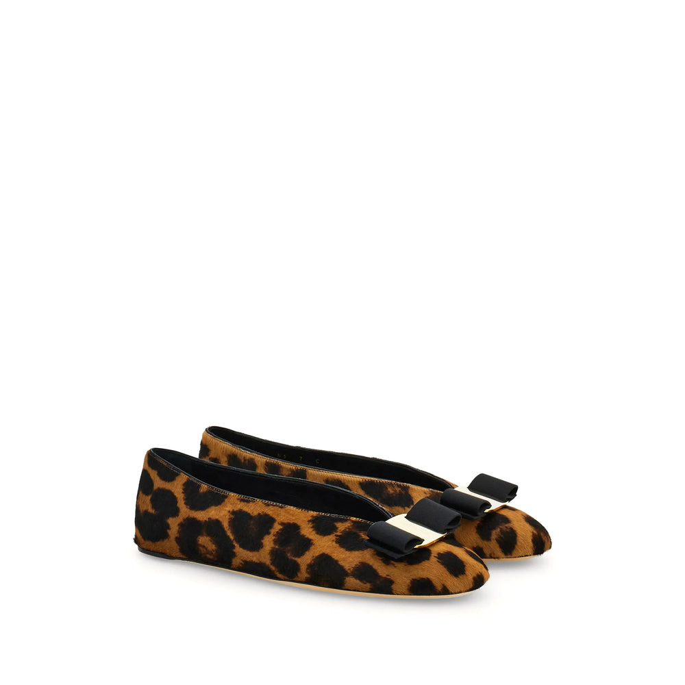 Ferragamo Brown Ballet Flats Women - 2