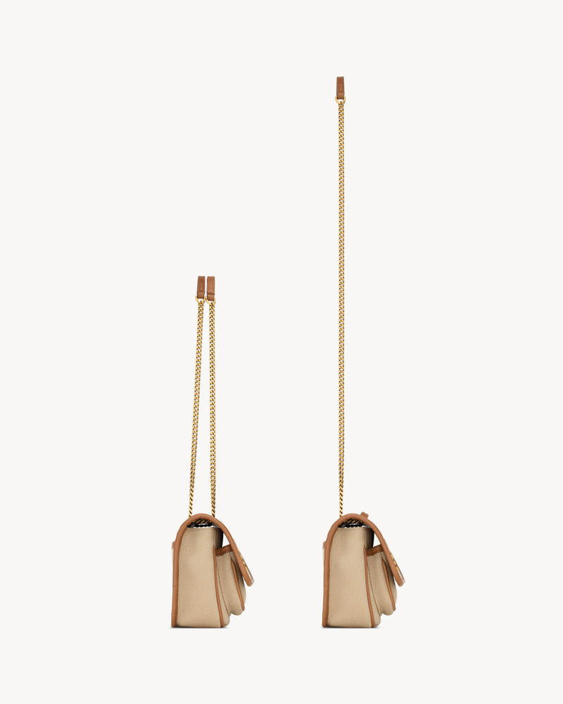 NIKI MINI IN CANVAS AND LEATHER 4