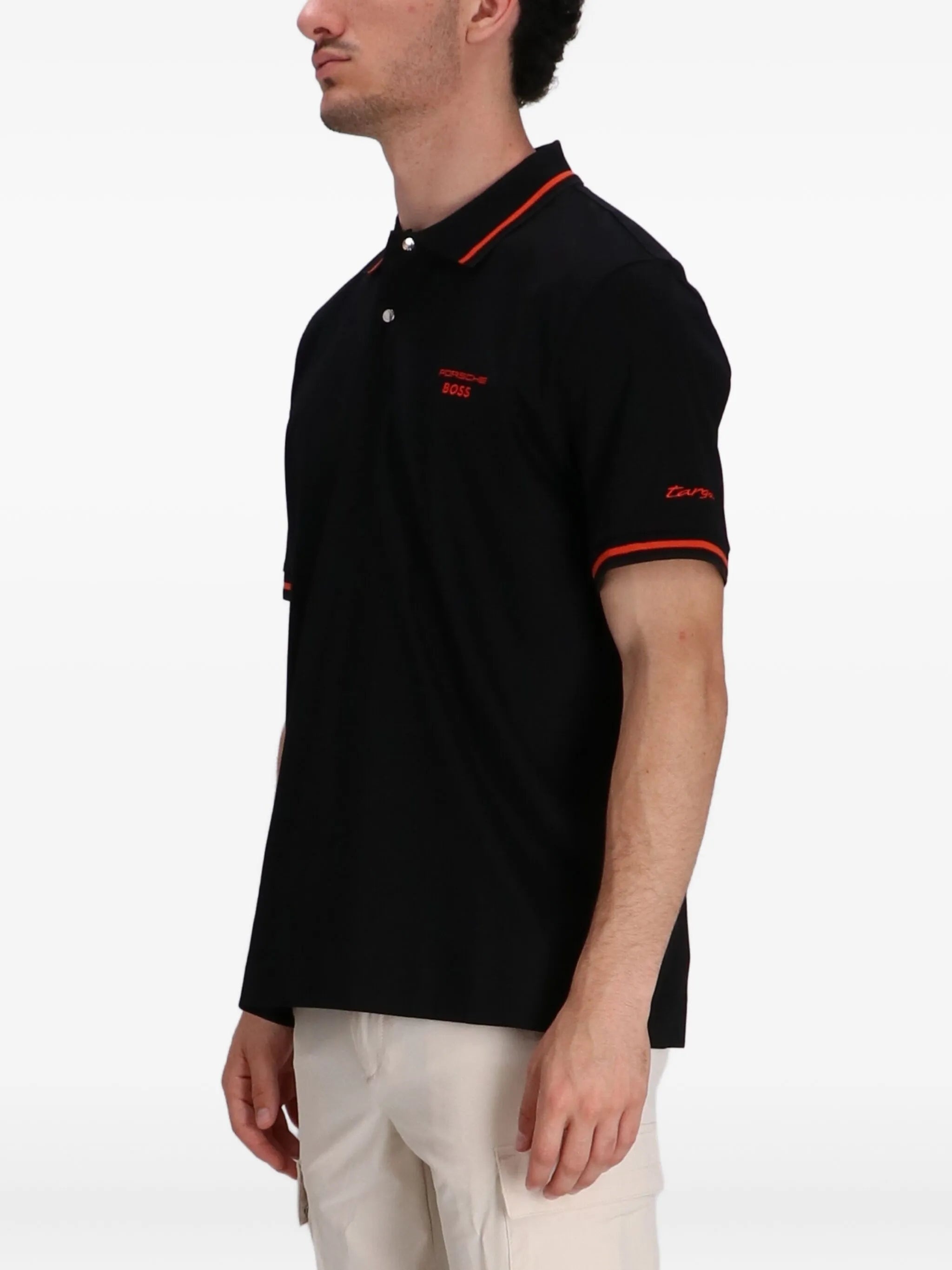 Boss Contrasting-trim Polo Shirt - 3