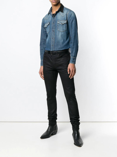 SAINT LAURENT classic Western shirt outlook