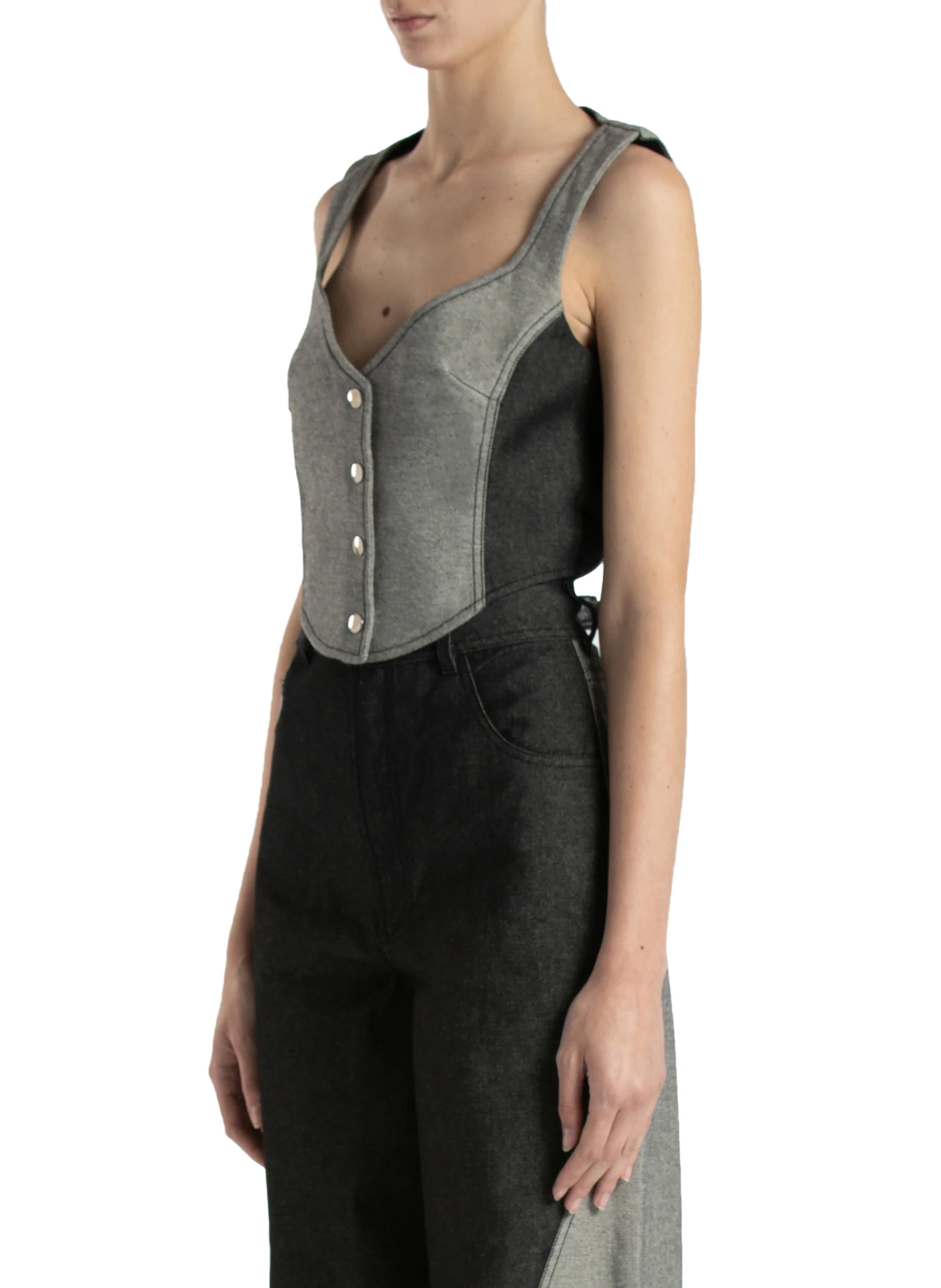 Denim Corset - 2