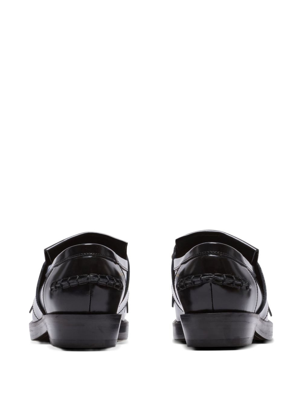 Sync Glazed leather loafers - 3