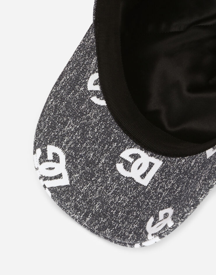 Cotton jacquard baseball cap with DG logo - 3