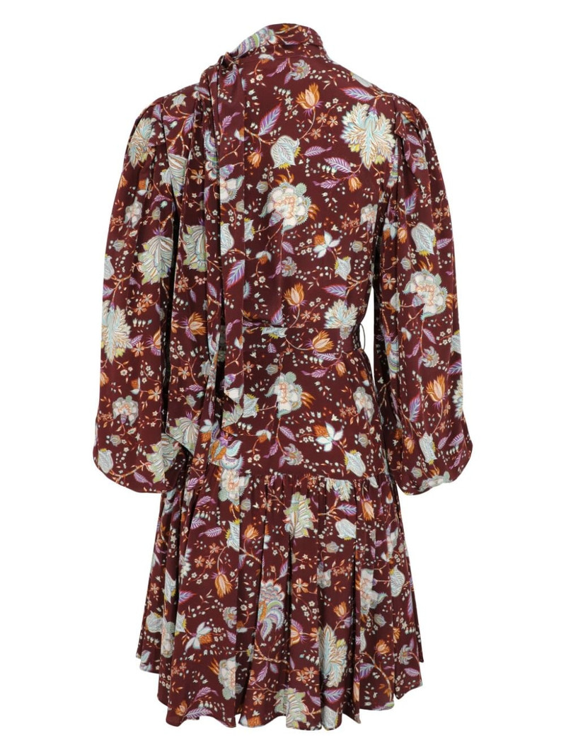 ULLA JOHNSON Lula floral-print minidress outlook