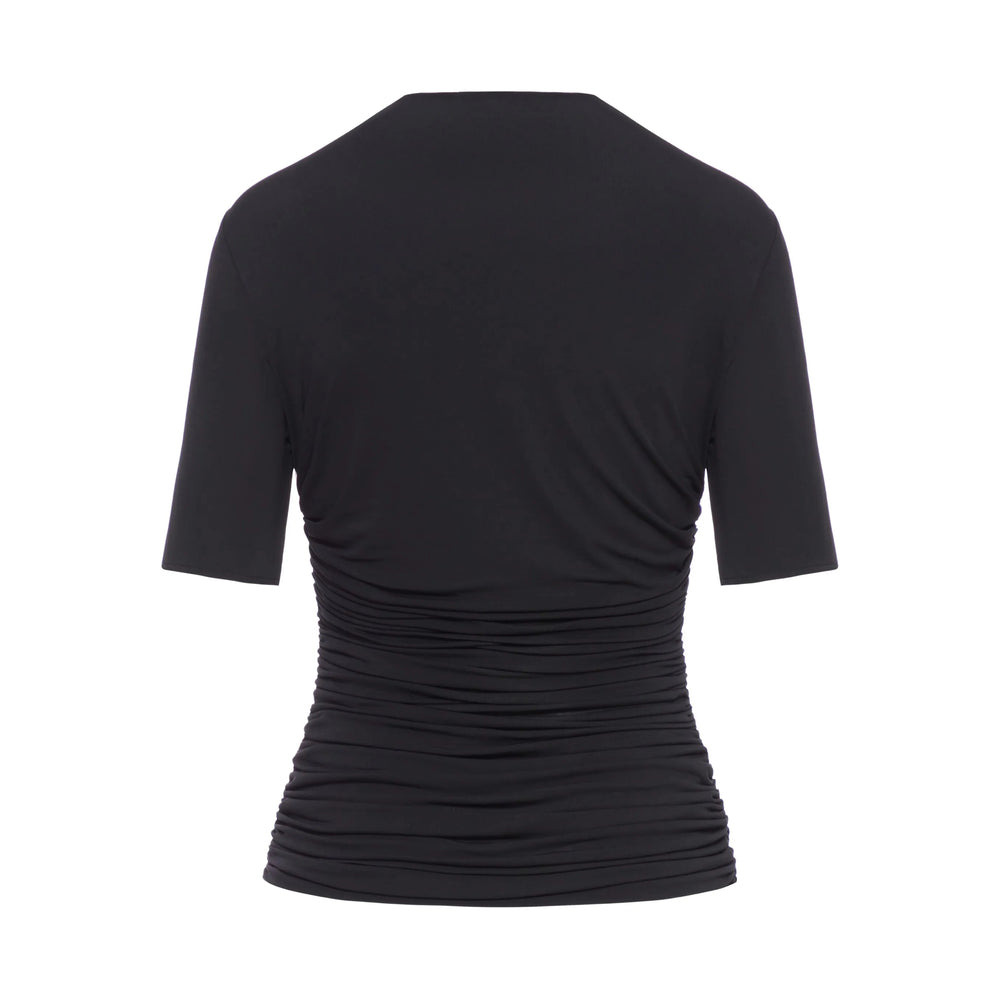 Alaïa Black Tops - T-Shirts & Jerseys Women - 2