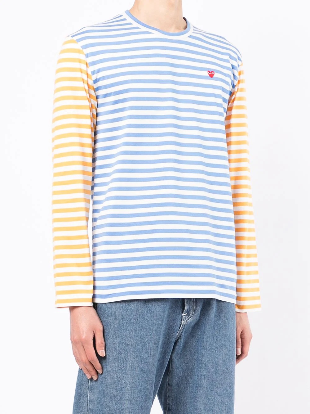 striped long-sleeve T-shirt - 3