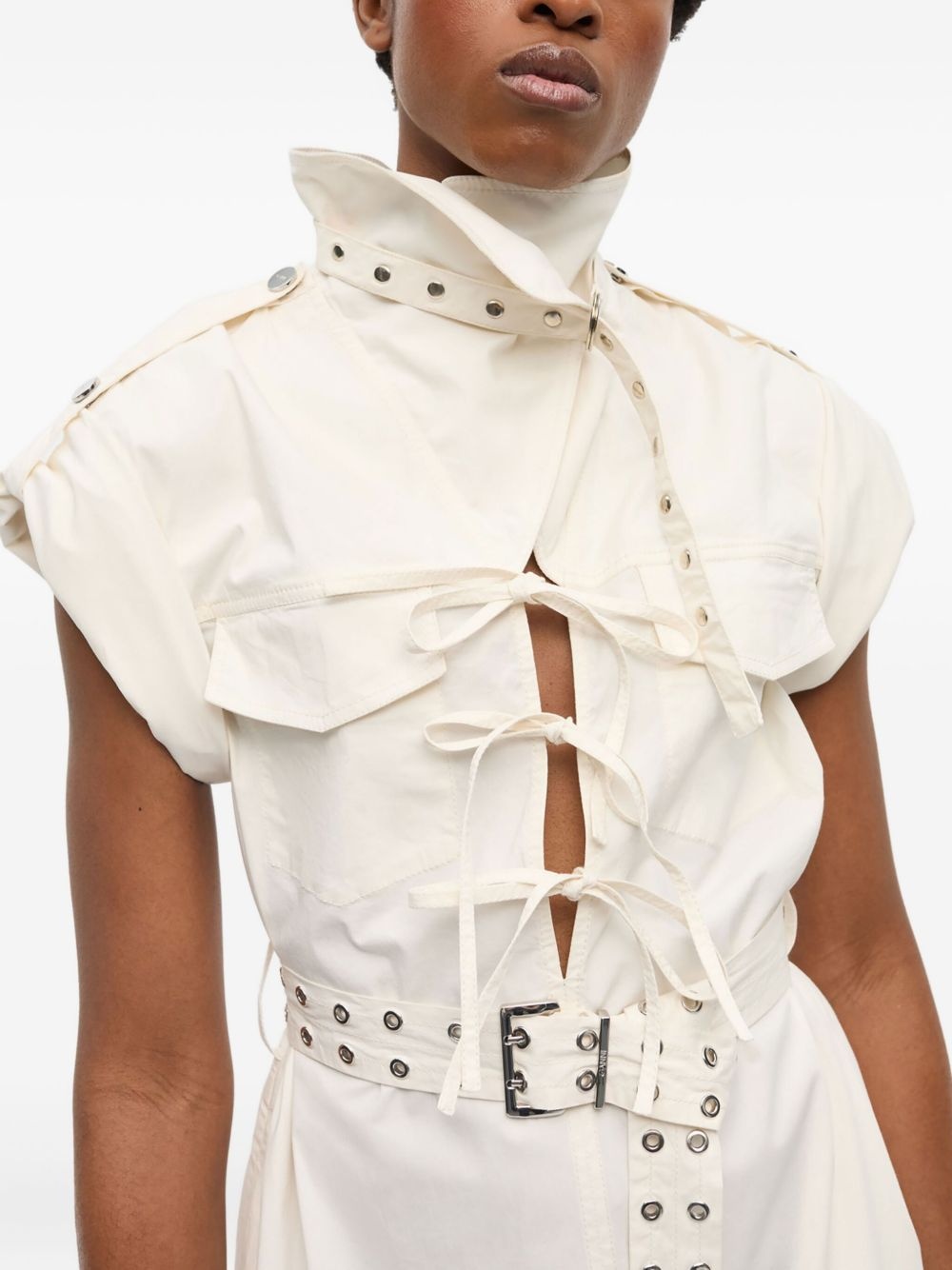 belted dress - 4