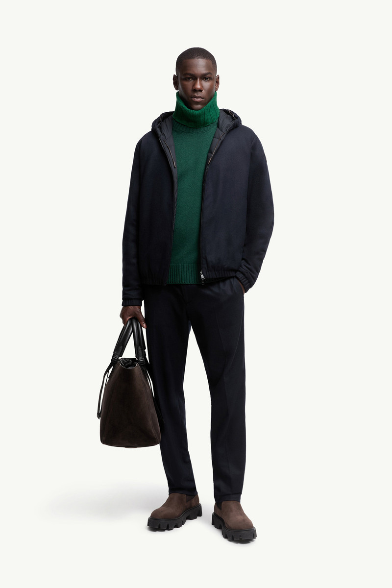 Moncler Guerande Reversible Hooded Short Down Jacket outlook