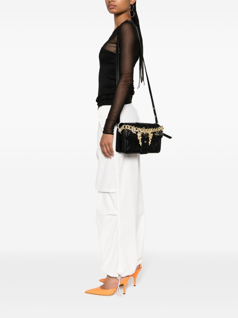VERSACE JEANS COUTURE logo-plaque embellished crossbody bag outlook